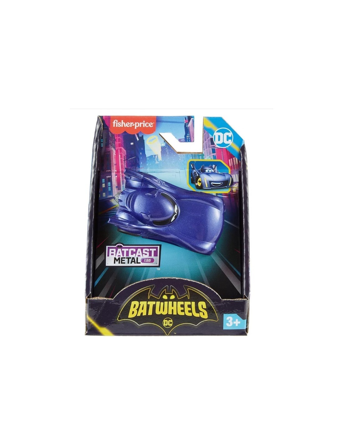 Fisher-Price Batwheels Veicoli Assortiti - Auto in Scala 1:55