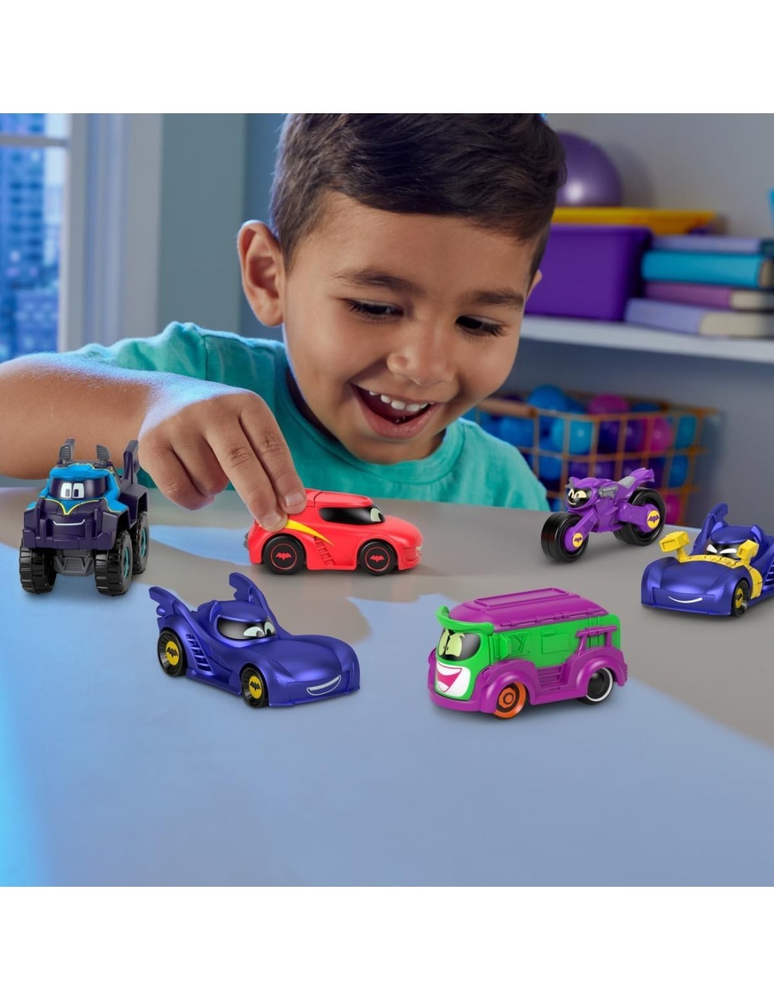 Fisher-Price Batwheels Veicoli Assortiti - Auto in Scala 1:55