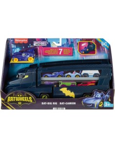 Fisher-Price DC Batwheels Bat-Autotreno con Veicolo Bam Batmobile