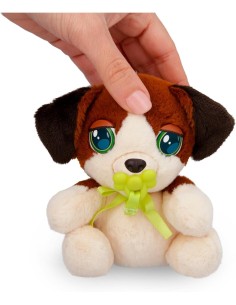 Baby Paws, mini cuccioli Beagle peluche interattivi, borsetta da portare, suoni realisti, giocattolo per bambini 3 anni+