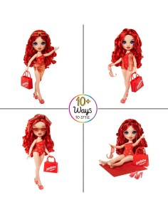 Rainbow High Swim & Style, Bambola 28 cm, Bambole Assortite, Costume da Bagno Rimovibile, Accessori Moda