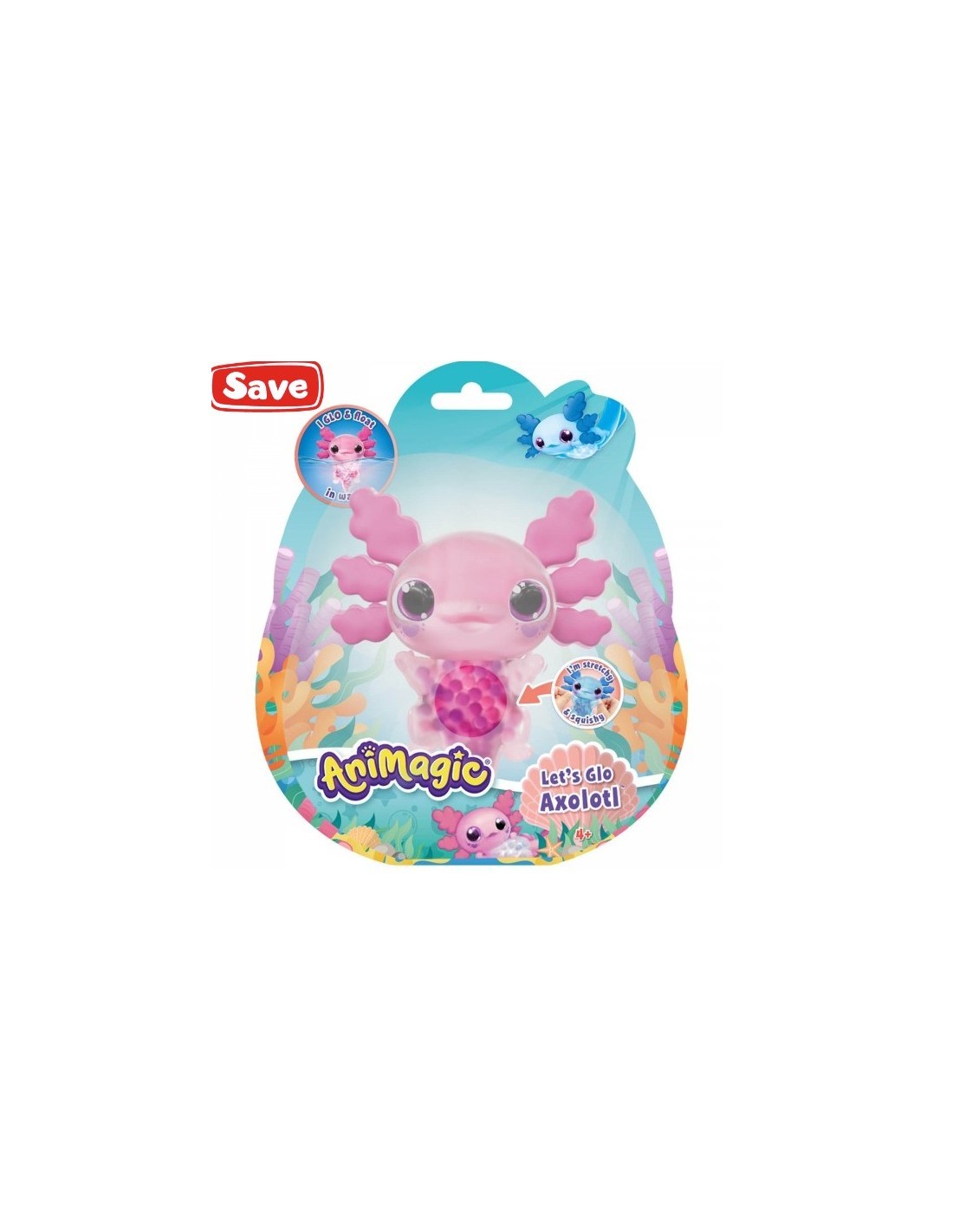 ANIMAGIC 930393 AXOLOTL COLORI ASSORTITI