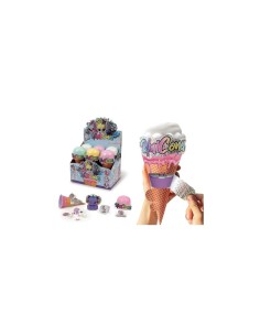 Unicones Serie 2, Cono Gelato, Unicorno Nascosto, Accessori, Slime, 12 Personaggi Assortiti