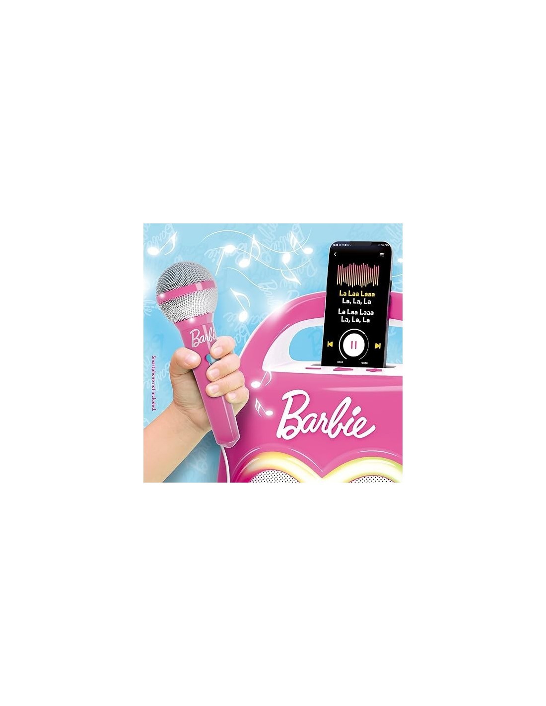 Barbie Party-Partymaker - Speaker Bluetooth e Microfono per Festeggiamenti