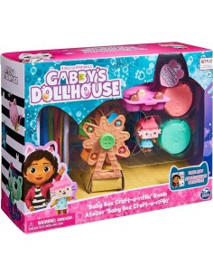 Gabby's Dollhouse, studio d'arte, personaggio Gatto Baby Scatola, Cricegatti saltellanti, scatole sorpresa, premio speciale