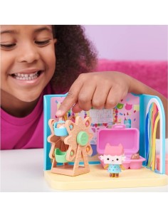 Gabby's Dollhouse, studio d'arte, personaggio Gatto Baby Scatola, Cricegatti saltellanti, scatole sorpresa, premio speciale