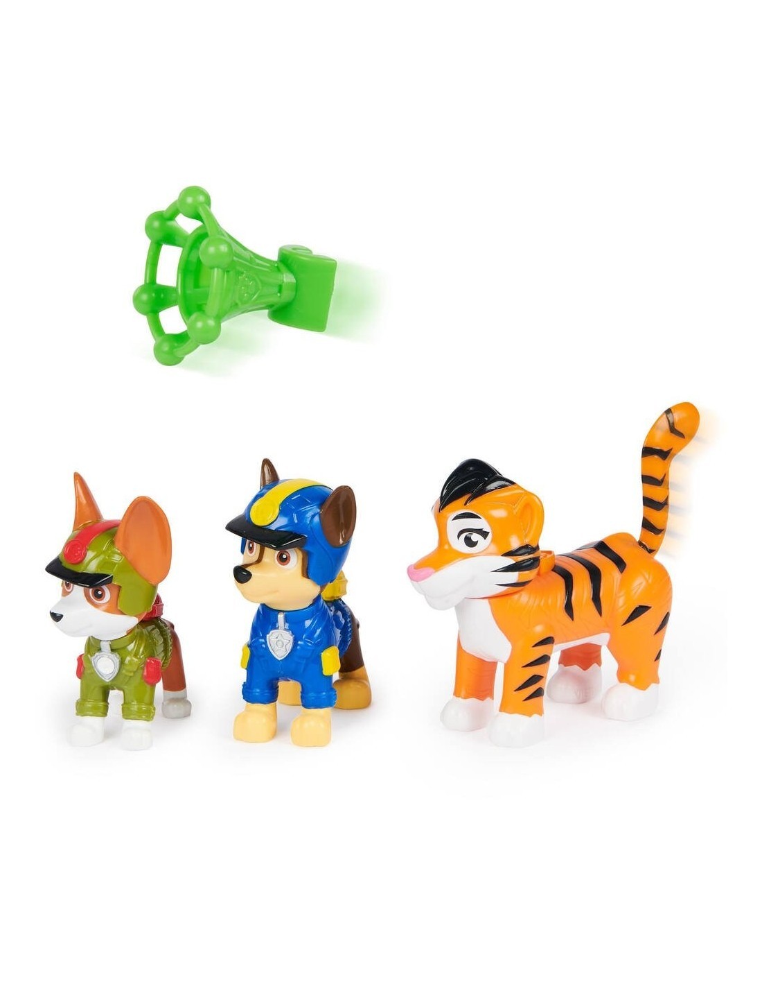Paw Patrol Jungle Pups con 2 Statuette e Animale della Giungla