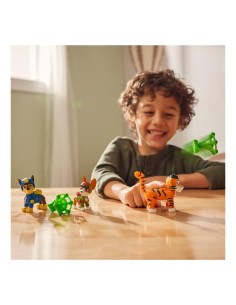 Paw Patrol Jungle Pups con 2 Statuette e Animale della Giungla