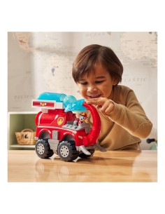 Paw Patrol Jungle Pups, Veicolo Elefante di Marshall, camion con lanciamissili, action figure Marshall, 3 anni+