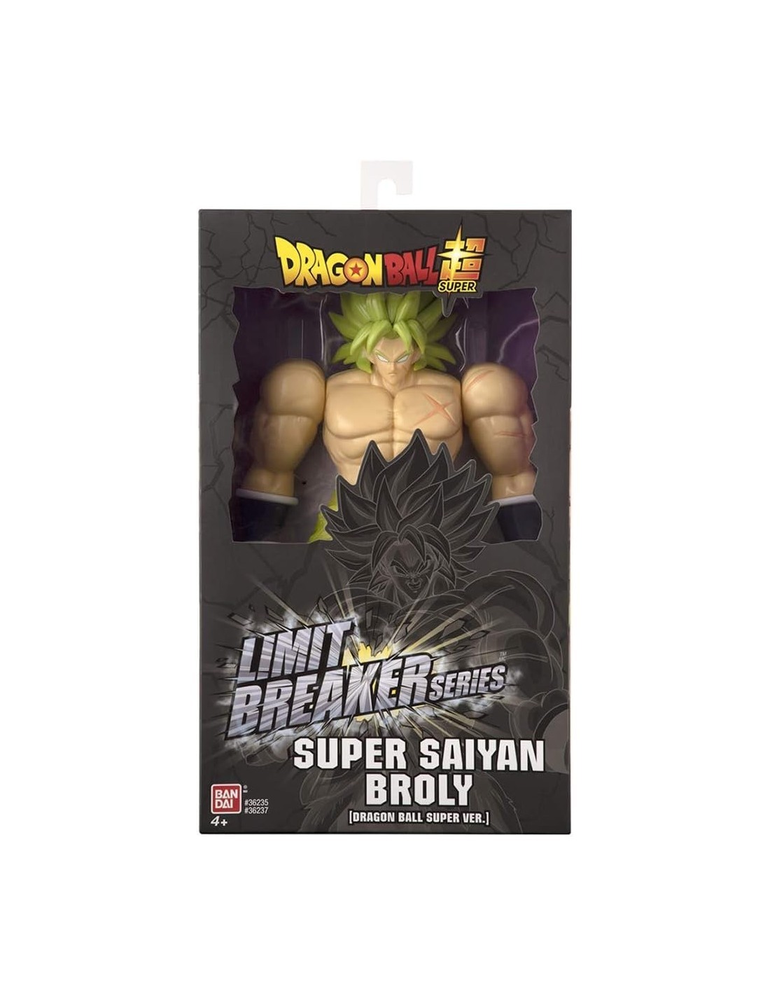Dragon Ball Super Broly, action figure gigante, Bandai Super Limit Breaker, 30 cm, collezionabile, film, giocattoli