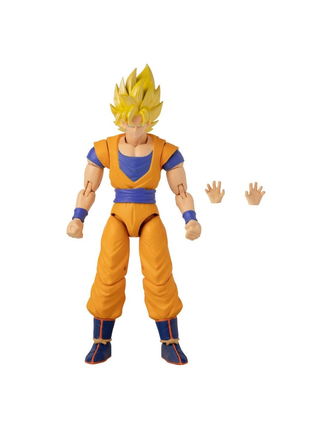 Dragon Ball action figure 17 cm, Goku articolato, mani intercambiabili, colleziona Goku, epiche battaglie, modelli vari
