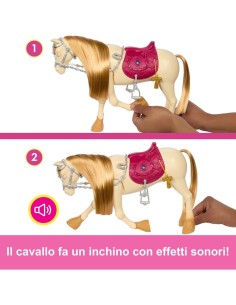 BARBIE, TORNADO, CAVALLO INTERATTIVO, 3+ ANNI