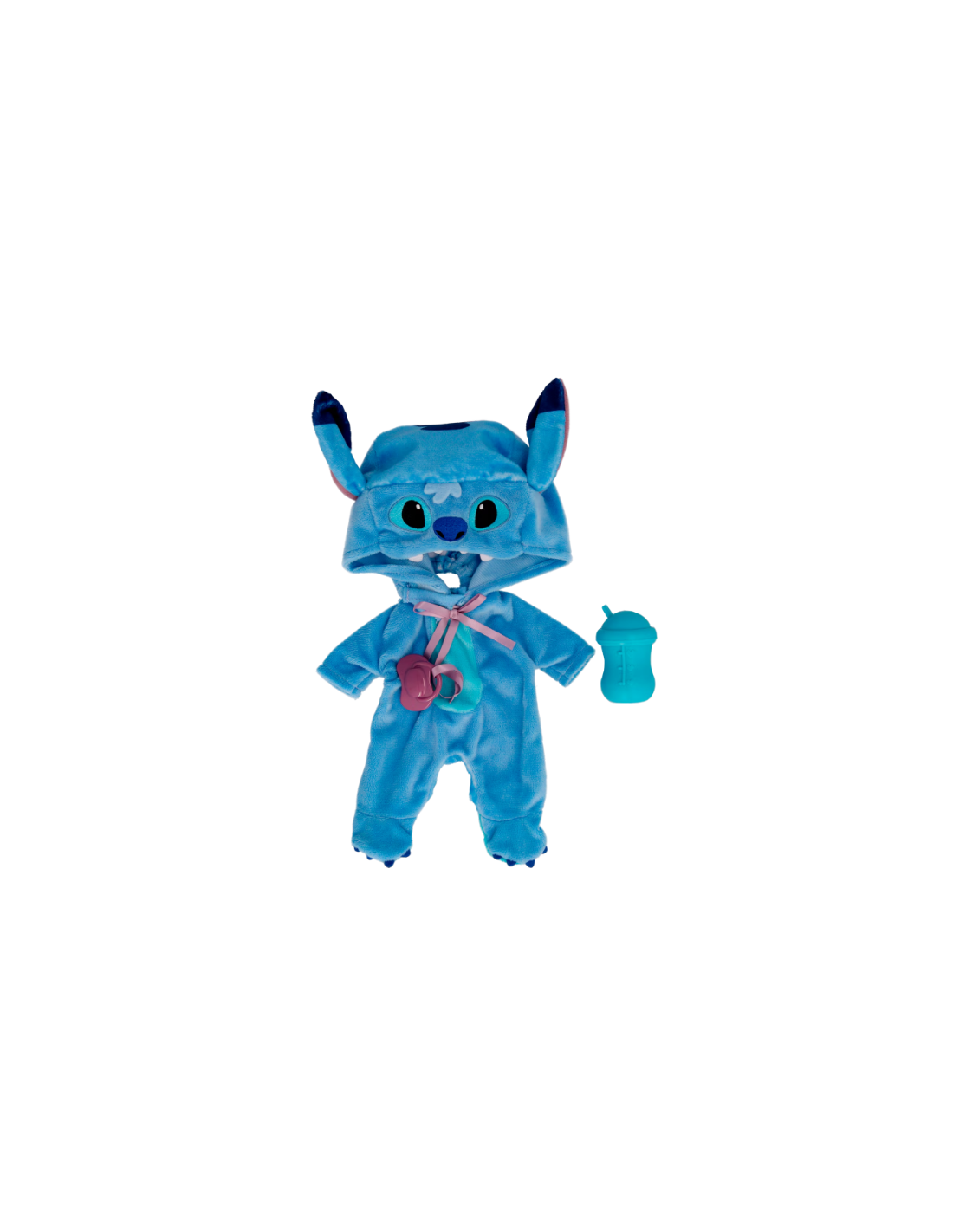Cry Babies Disney Stitch, bambola con pigiama blu, suoni realistici di bebè, giocattolo per bambini 18 mesi+