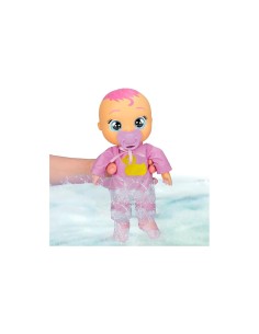 Cry Babies Newborn Bath Time Zoe, bambola che reagisce al bagno, giocattolo per bambini 18 mesi+