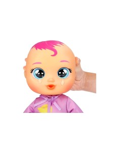 Cry Babies Newborn Bath Time Zoe, bambola che reagisce al bagno, giocattolo per bambini 18 mesi+