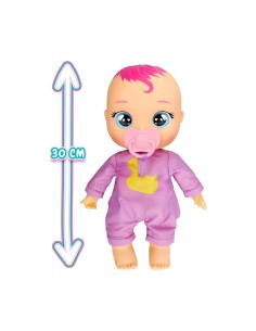 Cry Babies Newborn Bath Time Zoe, bambola che reagisce al bagno, giocattolo per bambini 18 mesi+