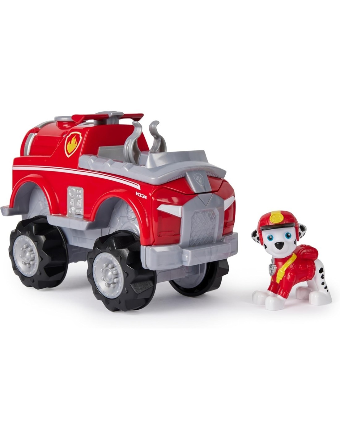 PAW Patrol Jungle Pups, veicolo elefante di Marshall, personaggio Marshall, giochi per bambini 3 anni+