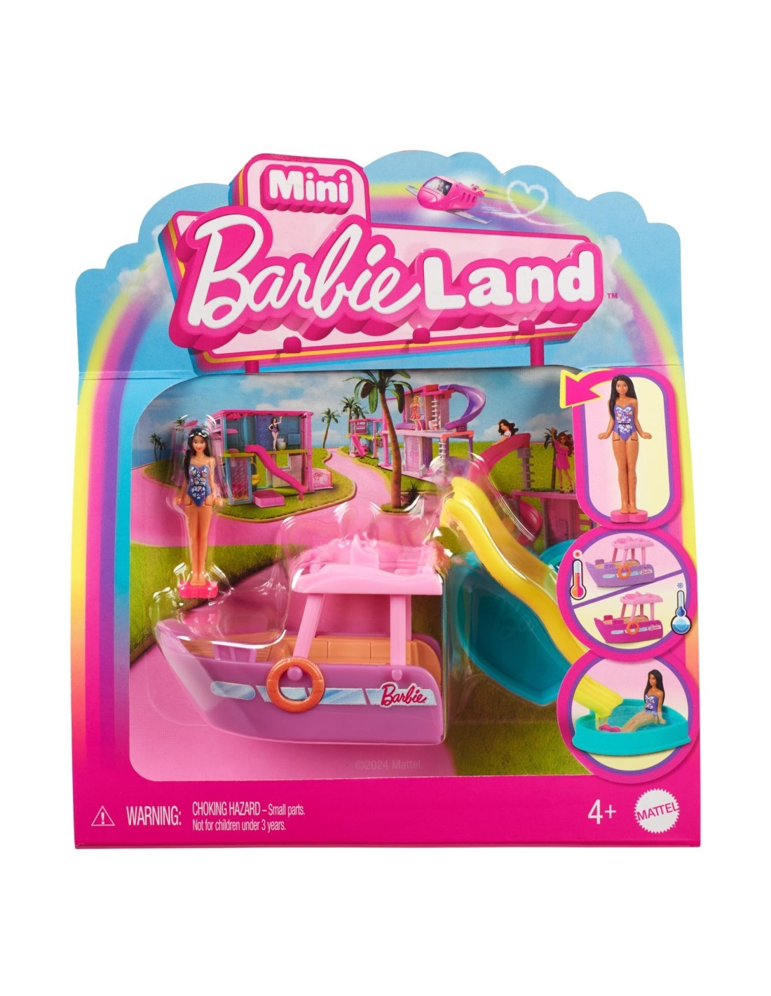 BARBIE HYF38 MINILAND PLAYSET ASSORTITI
