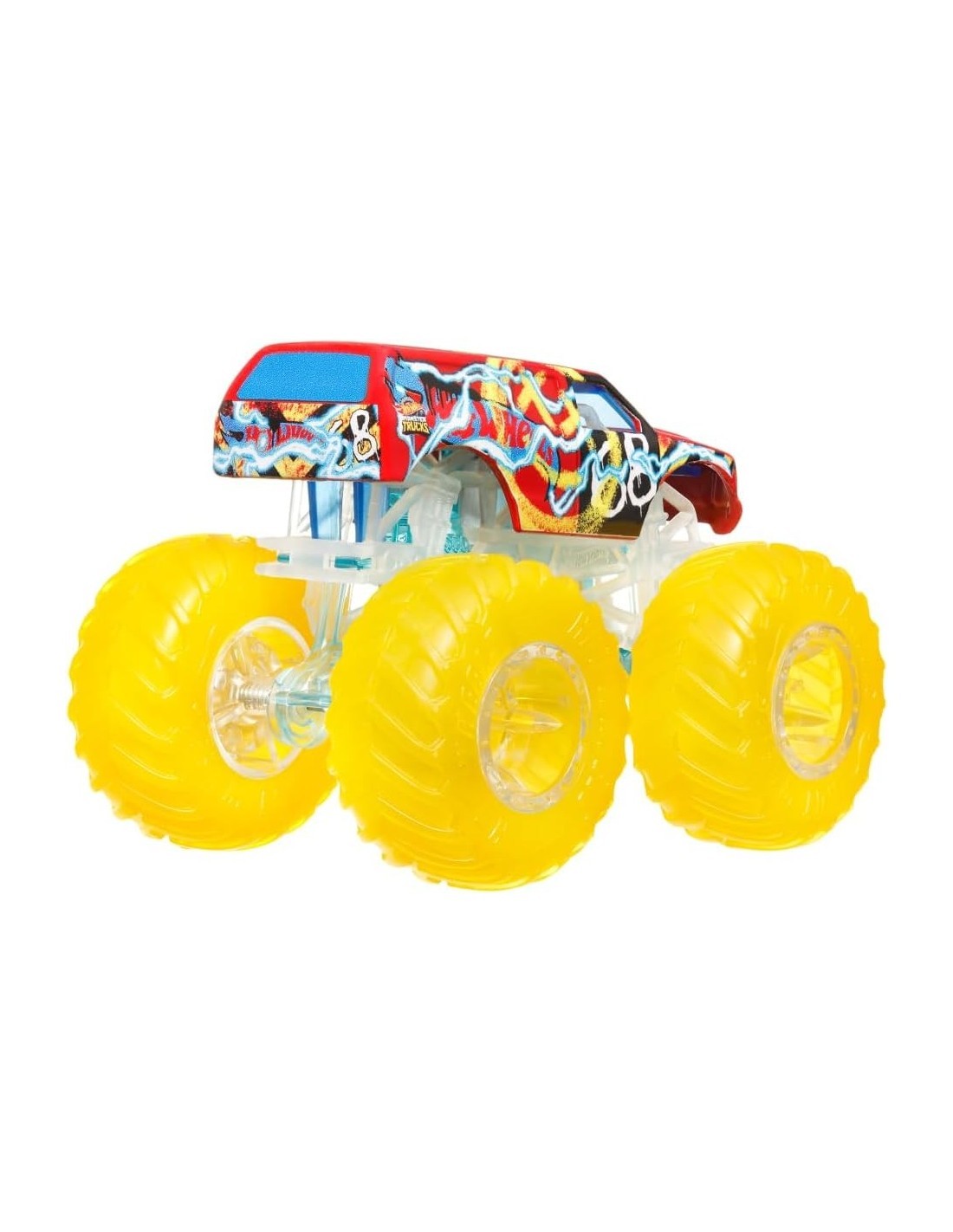 Hot Wheels Monster Trucks - Assortimento Sorpresa, Modelli e Colori Assortiti