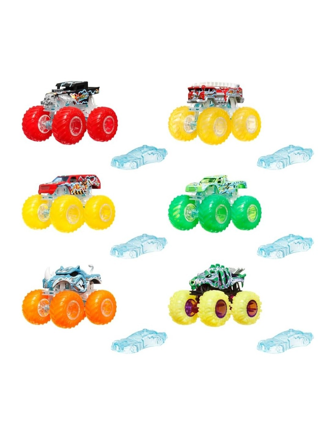 Hot Wheels Monster Trucks - Assortimento Sorpresa, Modelli e Colori Assortiti