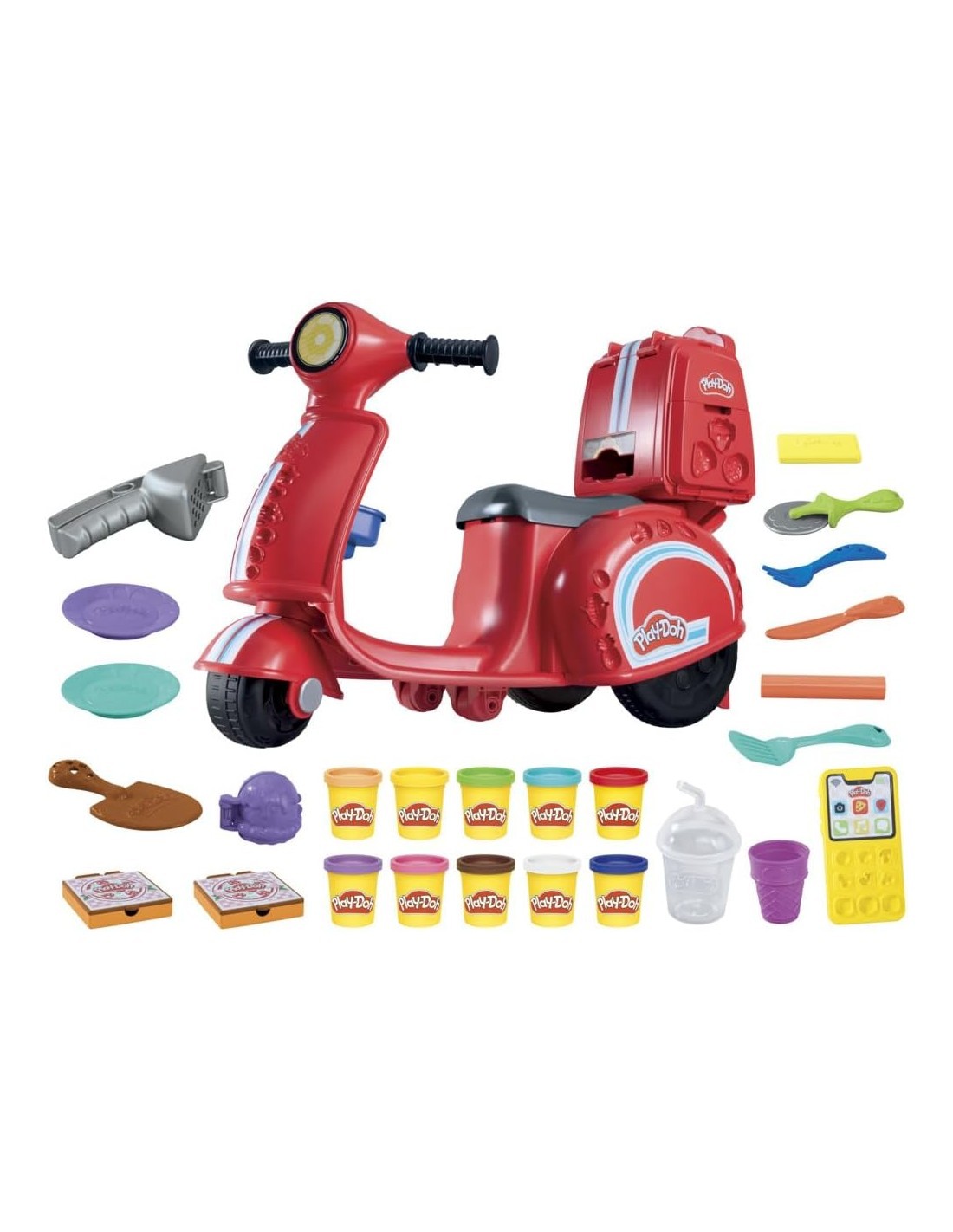 PLAYDOH F8803 PLAYSET SCOOTER PIZZA DELIVERY