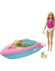 BARBIE GRG30 MOTOSCAFO CON BAMBOLA su TreG Ingrosso