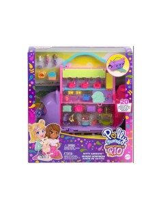 POLLY POCKET HWP19, AEREO GATTINO, GIOCATTOLO PORTATILE, SET MINI PLAYSET