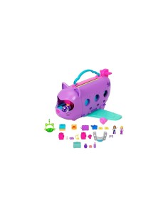 POLLY POCKET HWP19, AEREO GATTINO, GIOCATTOLO PORTATILE, SET MINI PLAYSET 2