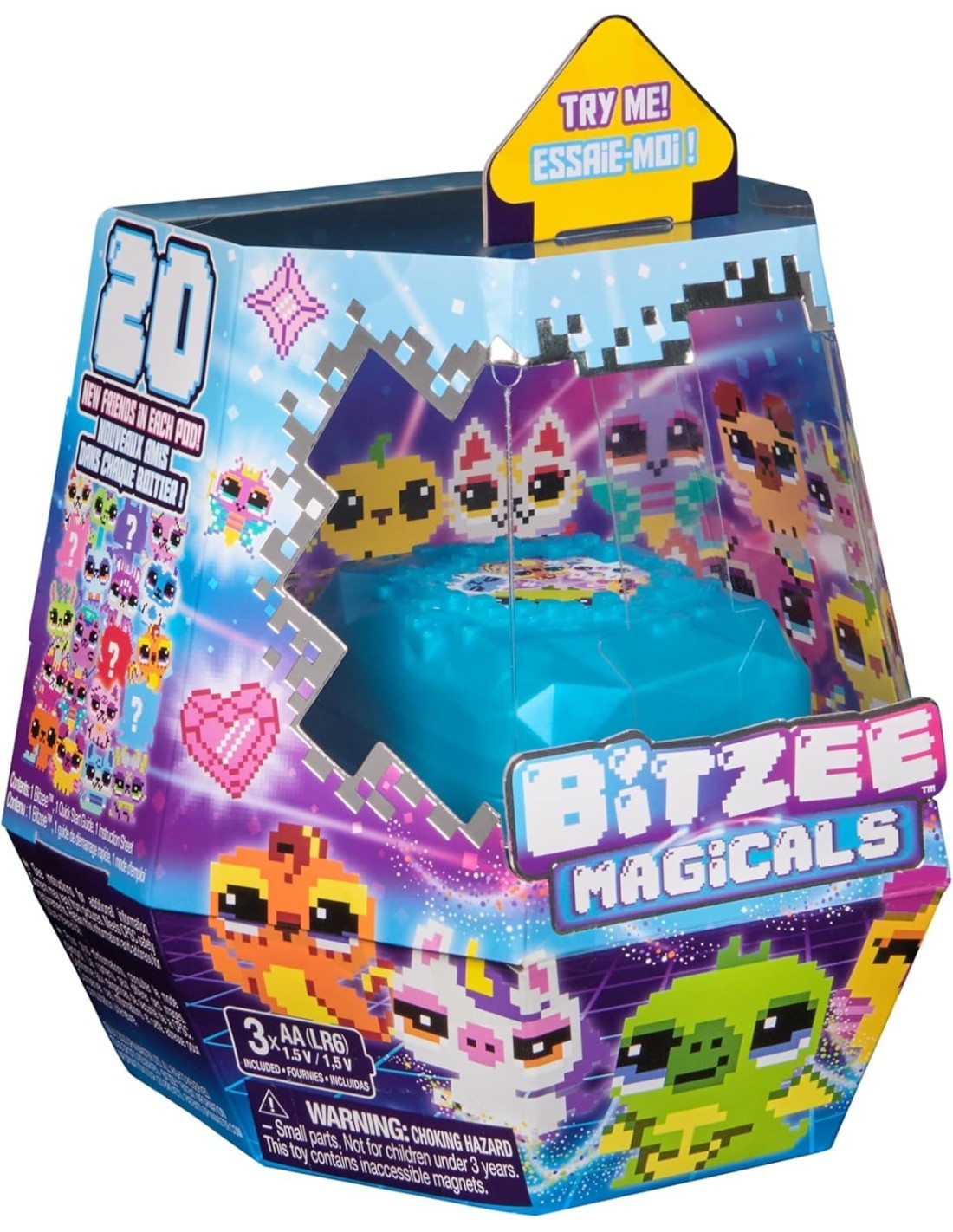 BITZEE MAGICALS, SPIN MASTER, CUCCIOLO DIGITALE INTERATTIVO