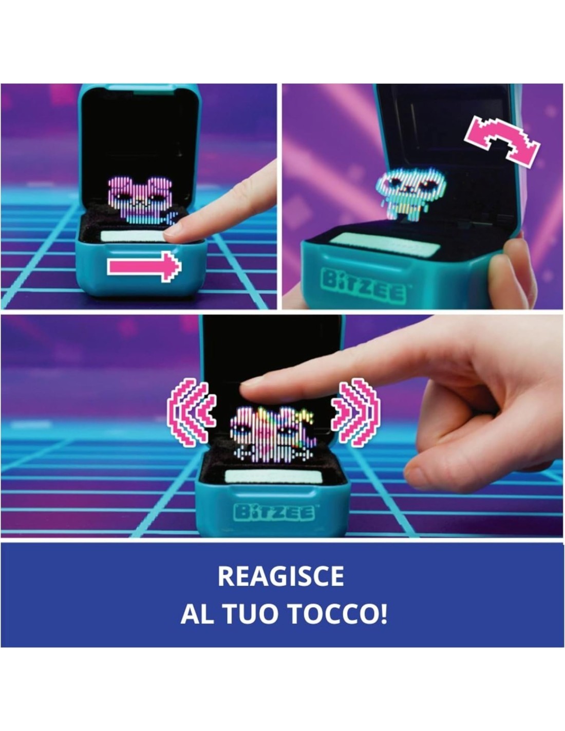 BITZEE MAGICALS, SPIN MASTER, CUCCIOLO DIGITALE INTERATTIVO