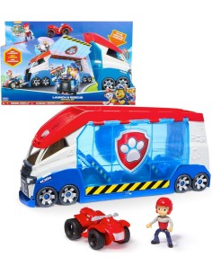 PAW Patroller Trasformabile con Lanciatore, Luci e Suoni - Include Ryder e Quad | Giocattolo per Bambini 3+ SPIN MASTER