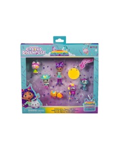 Gabby's Dollhouse, Set di 6 Personaggi con Scatola a Sorpresa e Accessorio, Giocattoli per Bambini 3+ Anni
