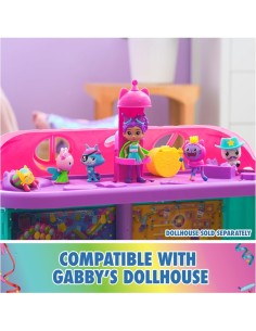Gabby's Dollhouse, Set di 6 Personaggi con Scatola a Sorpresa e Accessorio, Giocattoli per Bambini 3+ Anni
