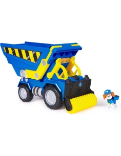 Rubble & Crew, Veicolo Deluxe di Wheeler, Camion Ribaltabile con Luci, Suoni e Personaggio, 3 Anni+ 2