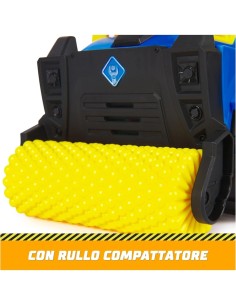 Rubble & Crew, Veicolo Deluxe di Wheeler, Camion Ribaltabile con Luci, Suoni e Personaggio, 3 Anni+
