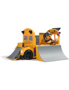 Tech Deck Sk8 Crew, Autobus Trasformabile 2in1 Sk8 con Fingerboard e Personaggio, Mini Skateboard da Collezione, 5 Anni in Su