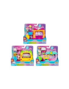 Gabby's Dollhouse, Balcony Decoration Assortimento, Decorazioni per Balcone di Gabby, 3+ Anni