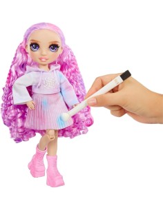 Rainbow High Watercolour & Create DIY Fashion Doll, Acquerelli Lavabili, Kit Tie-Dye, Colora, Crea, Gioca, Risciacqua e Ripeti