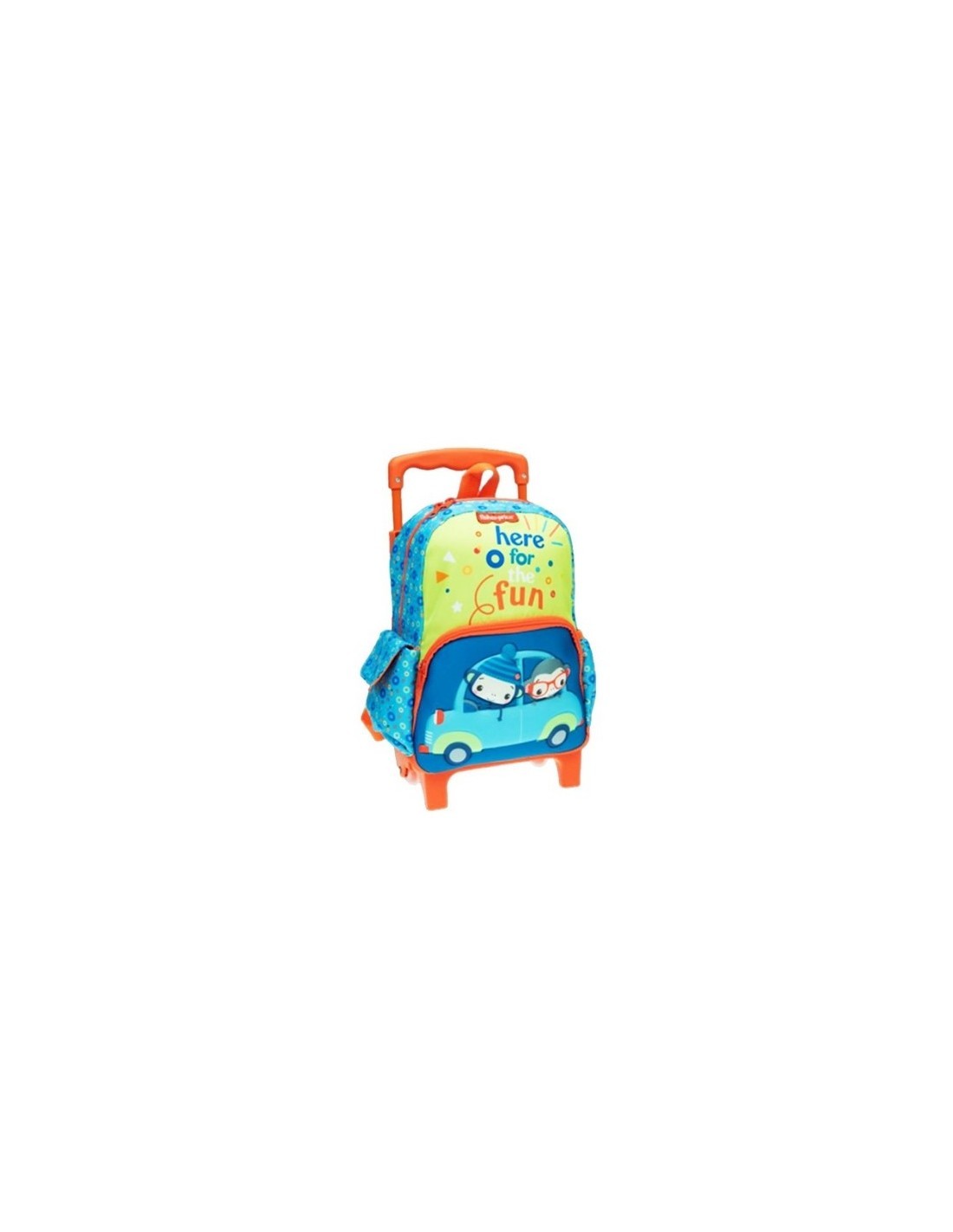 "Trolley Junior Auto – Zaino Scuola con Diverse Tasche e Scomparti per Bambini"