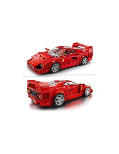 LEGO Speed Champions Ferrari F40 76934, Modellino Supercar da Costruire, Auto da Collezione, Minifigure Pilota