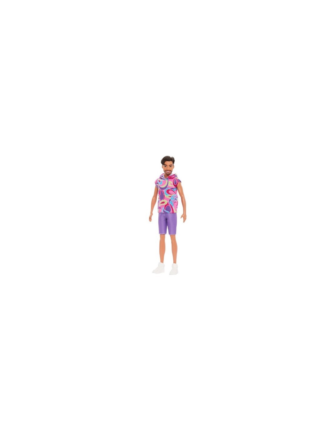 BARBIE, KEN FASHIONISTAS N. 227, BAMBOLA COLLEZIONE, 3+ ANNI