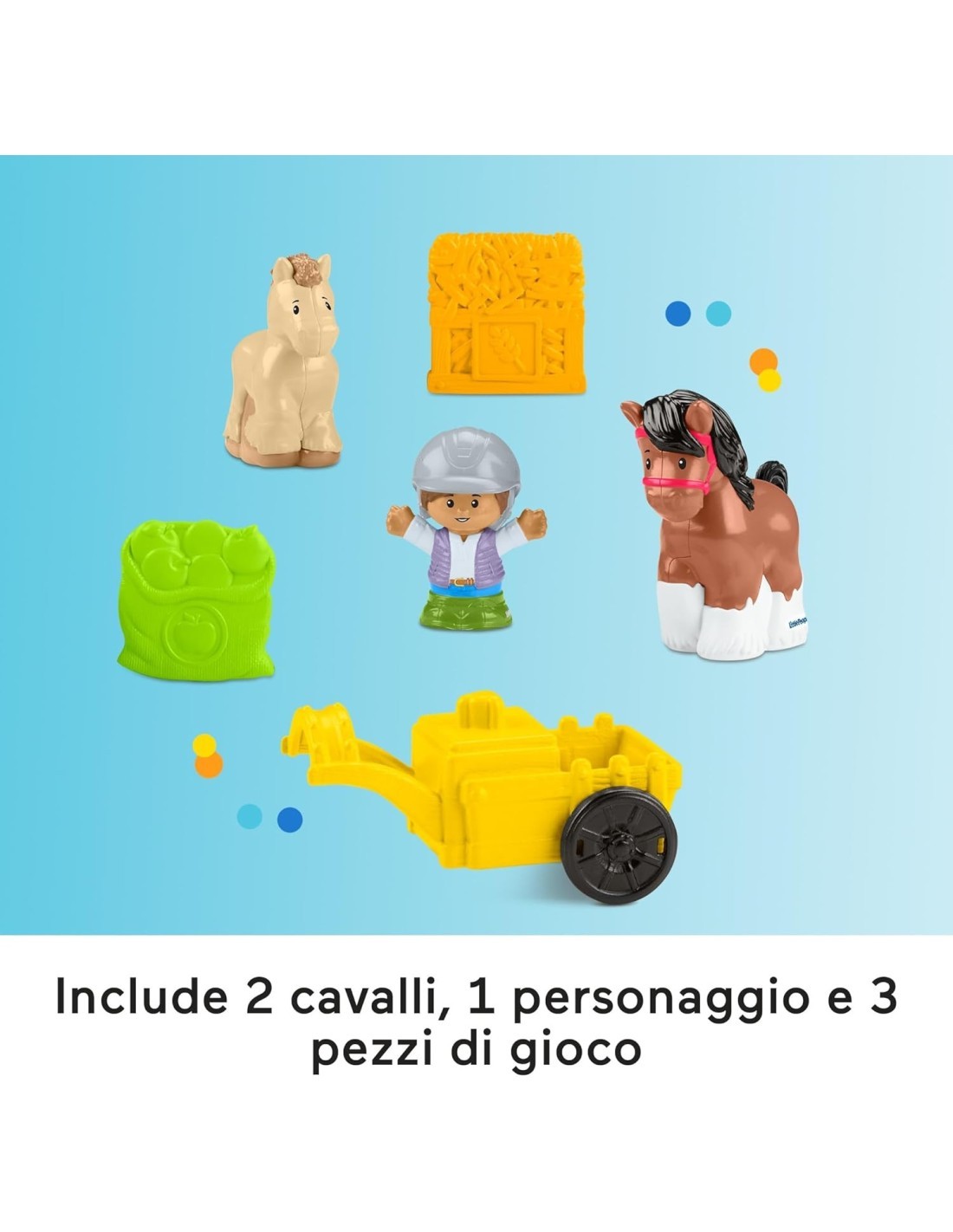 Fisher-Price Little People Maneggio dei Cavalli