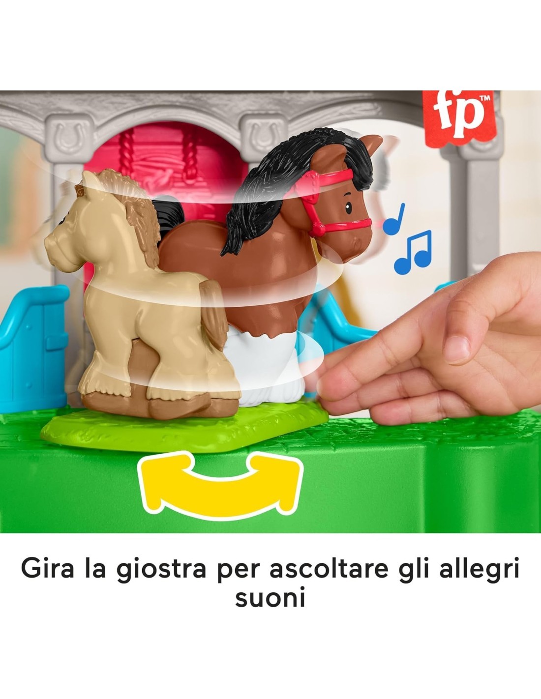 Fisher-Price Little People Maneggio dei Cavalli