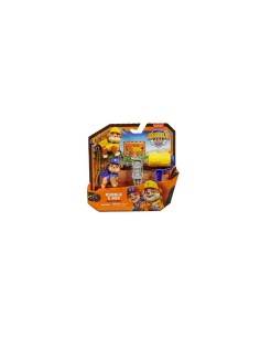 Rubble & Crew, Set di Action Figure Rubble e Mix con Kinetic Sand Build-It, 85,05 g, e Attrezzi per Costruzioni, 3+ Anni