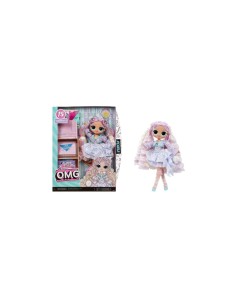 L.O.L. Surprise! OMG Fashion Doll Pearla con 15 Sorprese, Abiti e Accessori a Tema Sirena | Età 4+