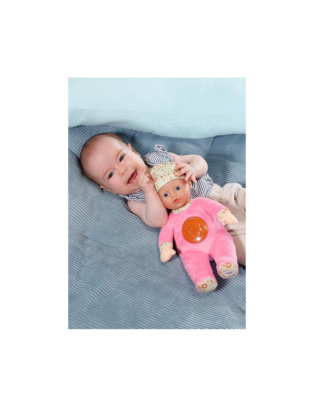 Baby Born Nightfriends for Babies 30cm, Bambola Rosa per Bambini dai 36 Mesi, Giocattolo Educativo per Inventare e Creare