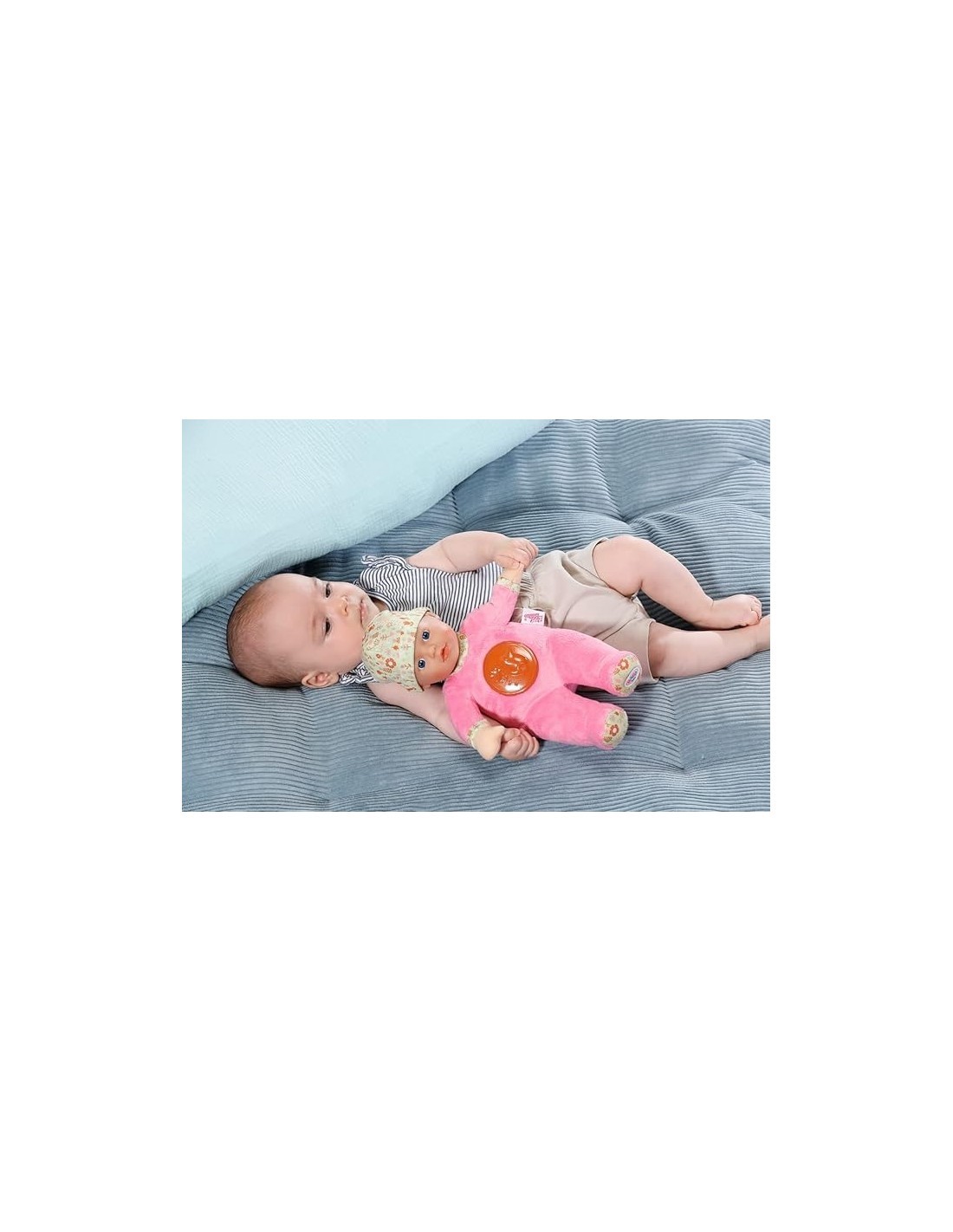Baby Born Nightfriends for Babies 30cm, Bambola Rosa per Bambini dai 36 Mesi, Giocattolo Educativo per Inventare e Creare