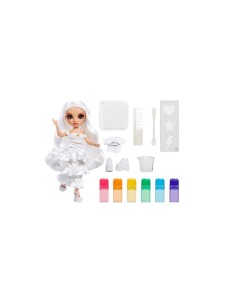 Rainbow High Watercolour & Create DIY Fashion Doll, Acquerelli Lavabili, Kit Tie-Dye, Colora, Crea, Gioca, Risciacqua e Ripeti