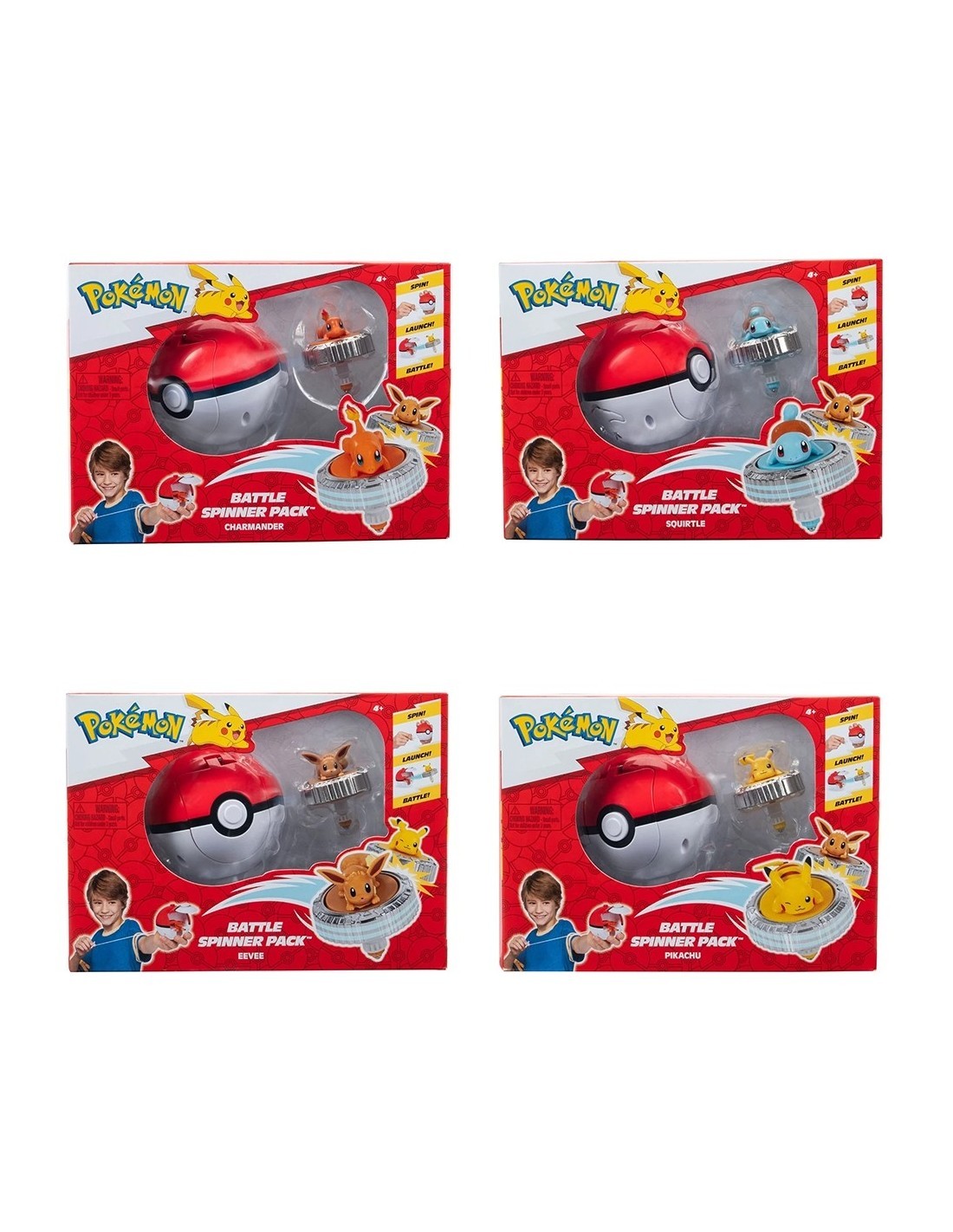 POKEMON BATTLE SPINNER ASSORTITI