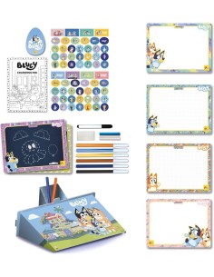 ZAINETTO BLUEY CON KIT CREATIVO  DISEGNA E COLORA